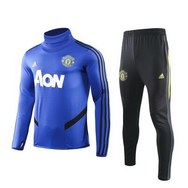 Chandal Del Manchester United 2019-2020 Azul Negro Amarillo